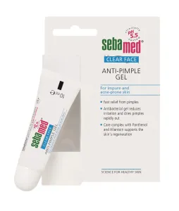 SebaMed Clear Face Anti-Pimple Gel 10 ml lokálna starostlivosť pre ženy na problematickú pleť s akné