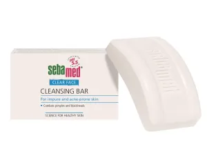 SebaMed Clear Face Cleansing Bar 100 g čistiace mydlo pre ženy na mastnú pleť; na citlivú a podráždenú pleť; na problematickú pleť s akné
