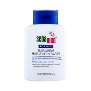SebaMed For Men Energizing Hair & Body Wash 200 ml šampón pre mužov na citlivú pokožku hlavy; na normálne vlasy