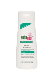 SebaMed Extreme Dry Skin Relief Shampoo 5% Urea 200 ml šampón pre ženy na šedivé vlasy; na citlivú pokožku hlavy