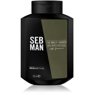 Sebastian Professional Šampón na vlasy, fúzy a telo SEB MAN The Multitasker (Hair, Beard & Body Wash) 250 ml
