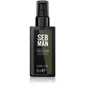 Sebastian Professional Olej na vlasy a fúzy SEB MAN The Groom (Hair & Beard Oil) 30 ml