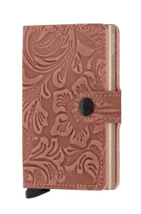Kožená peňaženka Secrid dámska, ružová farba #170445