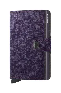 peňaženka Secrid dámsky, fialová farba #4236865