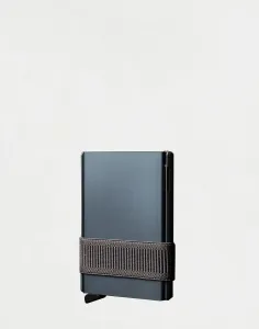 Peňaženka Secrid CS.CHARCOAL-CHARCOAL, šedá farba