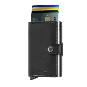 SECRID Čierna peňaženka Miniwallet Original