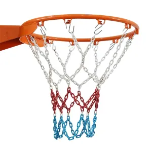 Sedco sieťka basketbalová – kovová – farebná