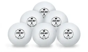 Loptičky na stolný tenis SEDCO for TRAINING 1* CELL FREE 6ks varianta: biela