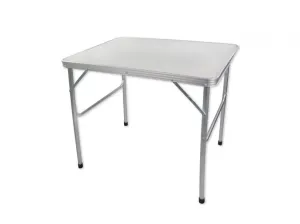 Kempingový skladací prenosný stôl CAMP ALU SEDCO 90x60x70 cm varianta: biela