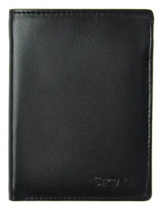 SEGALI Pánska kožená peňaženka 7476 black