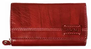 SEGALI Dámska kožená peňaženka 1770 portwine