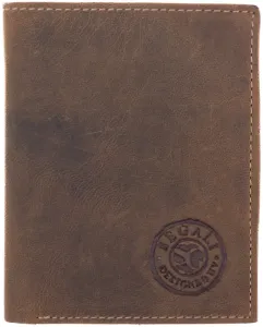 SEGALI Pánska kožená peňaženka 1041 brown