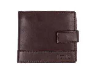 SEGALI Pánska kožená peňaženka 55666 brown