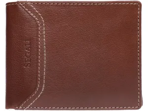 SEGALI Pánska kožená peňaženka 70079 dark cognac