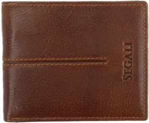 SEGALI Pánska kožená peňaženka 985 tan