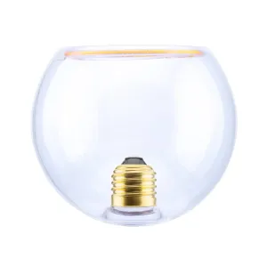 SEGULA LED floating globe 125 E27 4,5W číra inside