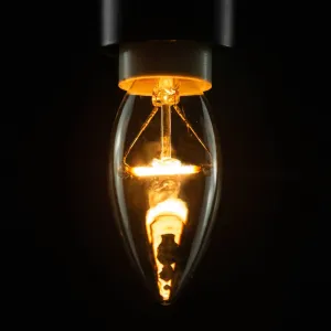 SEGULA LED sviečka E14 1,5 W stmievateľná číra