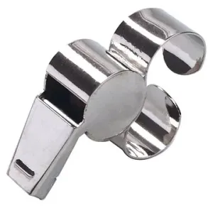 Select Referees whistle w/metal finger grip