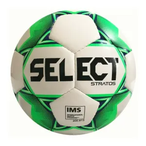 Futbalová lopta Select FB Stratos biela zelená