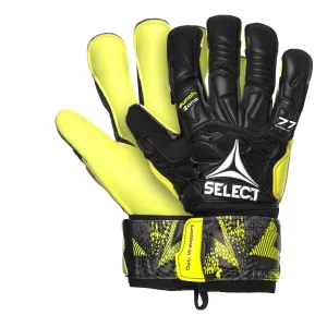 Brankářské rukavice Select GK gloves 77 Super Grip Hyla cut černo žlutá Čierna