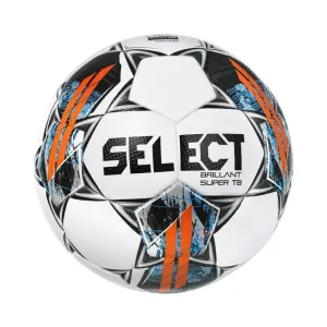 Fotbalový míč Select FB Brillant Super TB bílo šedá Biela / Sivá
