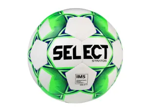 Fotbalový míč Select FB Stratos bílo zelená Biela / Zelená #2608827