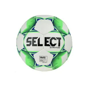 Fotbalový míč Select FB Stratos bílo zelená Biela / Zelená #1865617