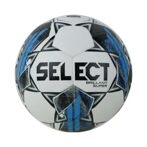 Select FB BRILLANT SUPER Futbalová lopta, biela, veľkosť