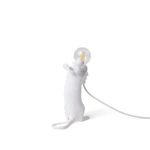 Stolová LED lampa Mouse Lamp USB stojacia biela #5612133