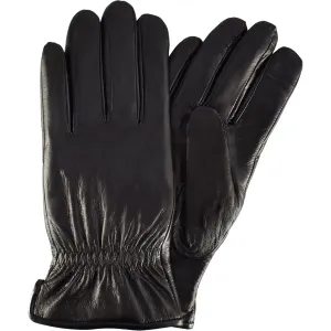 Rukavice Semiline Semiline_Men_Leather_Antibacterial_Gloves_P8217-0_Black #4299755
