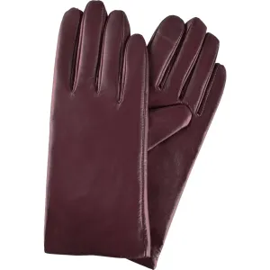 Semiline Woman's Women Leather Antibacterial Gloves P8212 #4297212