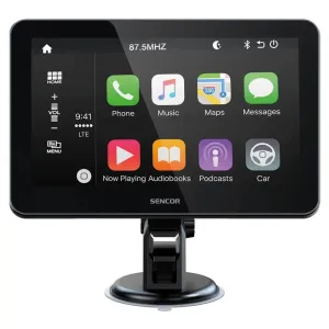 Displej Apple CarPlay / Android Auto SENCOR SCT M750BWT 7