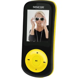Přehrávač MP3/MP4 SENCOR SFP 5870 Black/Yellow 8GB #2661821