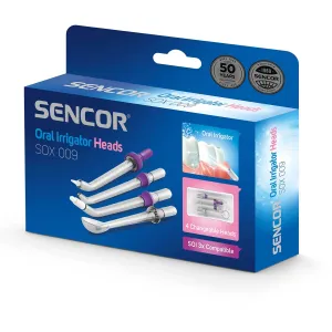 Sencor SOX 009 náhradné hlavice pre ústnu sprchu For SOI 33x 4 ks