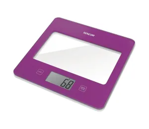 Sencor Sencor - Digitálna kuchynská váha 1xCR2032 fialová