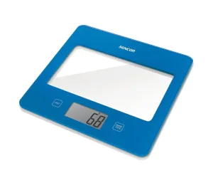 Sencor Sencor - Digitálna kuchynská váha 1xCR2032 modrá