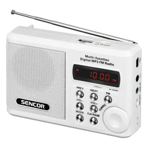Rádio SENCOR SRD 215W White #1233639