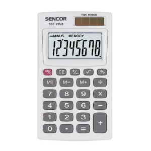 Kalkulačka SENCOR SEC 255/8 Dual #1291578