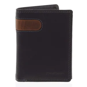 Pánska kožená peňaženka čierna - SendiDesign Parah