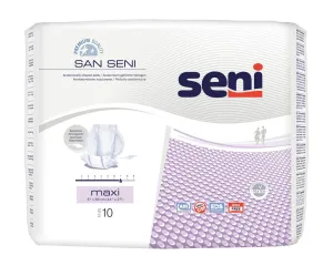 Seni San air maxi plienky pre inkontinenci 36 x 65 cm savosť 2000 ml 10 ks #123010