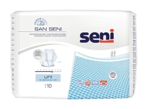 Seni San air uni plienky pre inkontinenci 32 x 64 cm savosť 1700 ml 10 ks