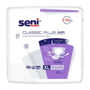 Seni CLASSIC PLUS AIR Extra Large XL plienkové nohavičky (obvod pása 130-170 cm, savosť 3100 ml) 1x10 ks