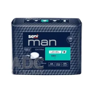 SENI MAN Extra vložky urologické pre mužov, savosť 450 ml, 1x15 ks #6713075