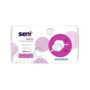 Seni SAN Plus Extra plienky vkladacie, anatomické, 9 kvap. 3500 ml, 1x30 ks