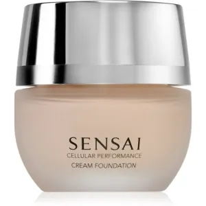 Sensai Cellular Performance Cream Foundation SPF20 30 ml make-up pre ženy CF20 Vanilla Beige proti vráskam; na dehydratovanu pleť