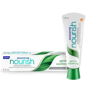 Sensodyne Nourish Gently Soothing bioaktívna zubná pasta s fluoridom 75 ml