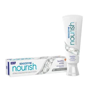 Sensodyne Nourish Healthy White bioaktívna zubná pasta s fluoridom 75 ml