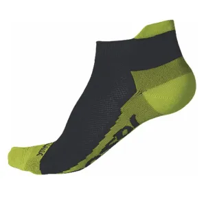 Sensor Race Coolmax Invisible Športové ponožky ZK1041007 čierna/limetka 3/5