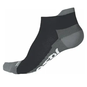 Sensor Race Coolmax Invisible Športové ponožky ZK1041007 čierna/sivá 6/8