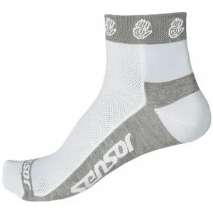 Sensor RACE LITE Cyklistické ponožky, biela, veľkosť #4769737